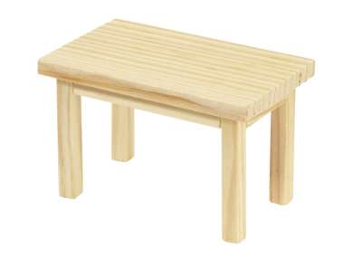 Bottsa eShop | 3270169 Tisch Holz rechteckig 8x5x5cm | online kaufen